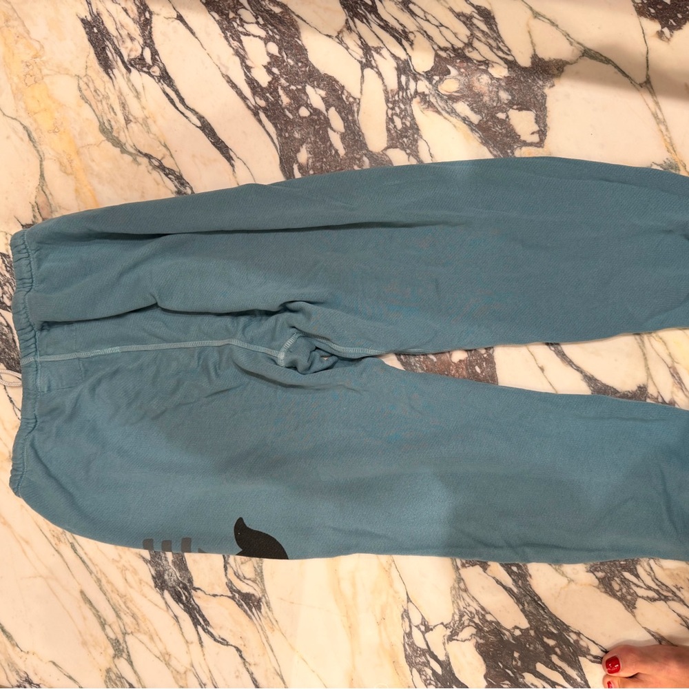 Freecity Light Blue Lounge Sweatpants Pants sz small - Picture 8 of 8